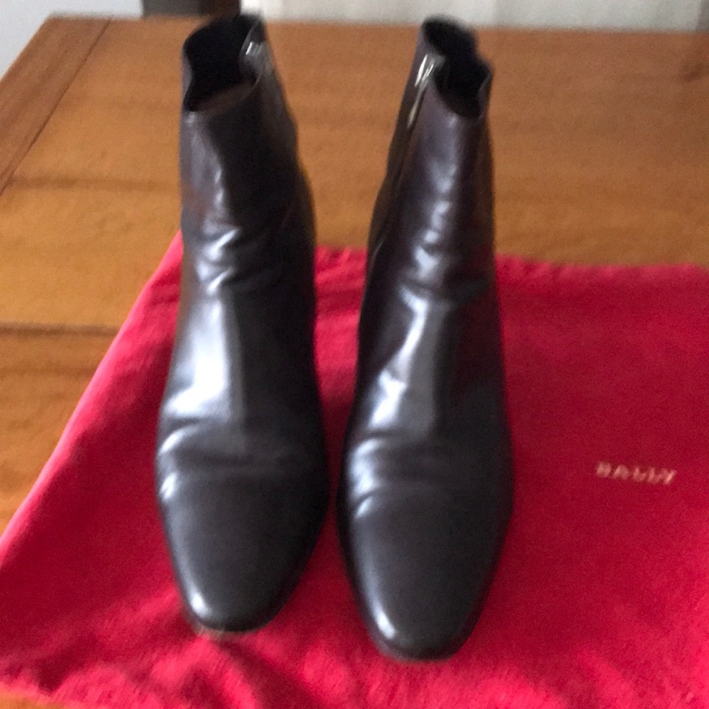 Bally of Switzerland leather ankle boots